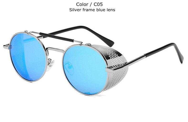 Unisex's Gothic Retro Crystal Steampunk Gradient Eyewear Sunglasses main image 0