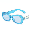 Fashion Oval Sunglasses Women Jelly Color Glasses Retro Sunglass Men Luxury Designer Eyewear  Sun Glass Black Brown Shades