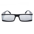 Fashion Rectangle Small Sunglasses Women Luxury Brand Mirror Black Clear Lens One Piece Punk Men Gafas Shades