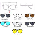 Classic Punk Sunglasses Men Brand Designer Sunglasses Men Vintage Sun Glasses for Men Punk Oculos De Sol Gafas UV400