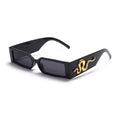 Steampunk Rectangle Sunglasses Men Vintage Small Square Sun Glasses Women Punk Shades Animal Totem UV400 Driving Eyewear