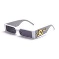 Steampunk Rectangle Sunglasses Men Vintage Small Square Sun Glasses Women Punk Shades Animal Totem UV400 Driving Eyewear
