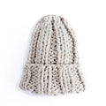 Slouchy Beanie Winter Hat for Women - Slouch Oversized Cable Knit Hats - Warm Chunky Knitted Cap for Cold Weather