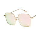 Luxury Metal Sunglasses Women Men Square Sun Glasses Ladies Shades Gradient Eyewear