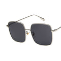 Luxury Metal Sunglasses Women Men Square Sun Glasses Ladies Shades Gradient Eyewear