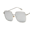 Luxury Metal Sunglasses Women Men Square Sun Glasses Ladies Shades Gradient Eyewear
