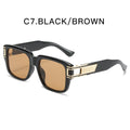 Retro Square Sunglasses Men Luxury Brand Oversized Women Sunglasses Fashion Glasses Car Driving Sunglasses UV400 Oculos
